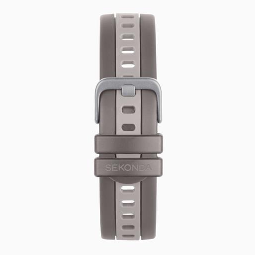 Sekonda Active Pro Smart Watch | Silver Alloy Case & Grey Silicone Strap | 30238