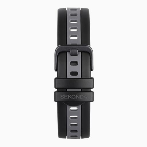 Sekonda Active Pro Smart Watch | Black Alloy Case & Black Silicone Strap | 30239
