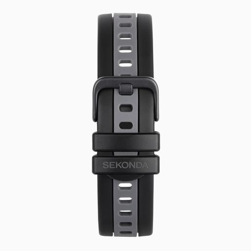 Sekonda Motion Pro GPS Smart Watch | Black Alloy Case & Black Silicone Strap | 30240