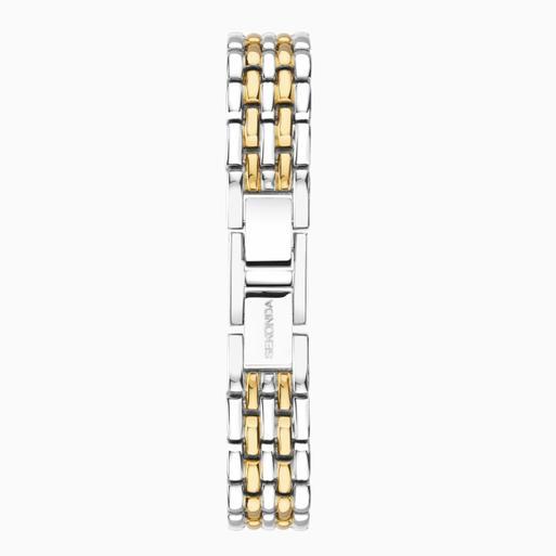 Sekonda Monica Ladies Watch | Two Tone Case & Alloy Bracelet with White Dial | 40125