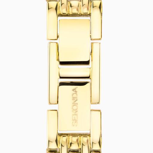 Sekonda Monica Ladies Watch | Gold Alloy Case & Bracelet with White Dial | 40144