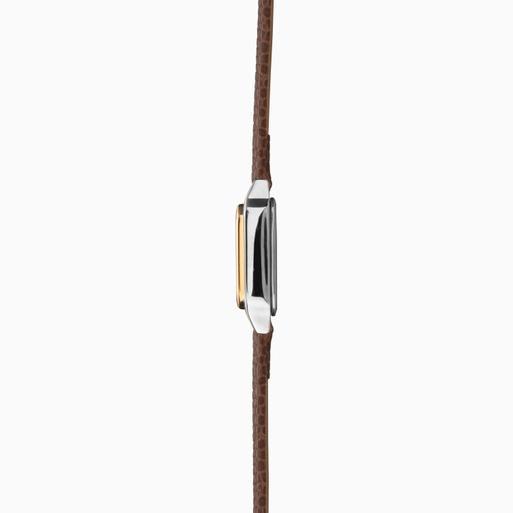 Sekonda Monica Ladies Watch | Two Tone Case & Leather Strap with White Dial | 40294