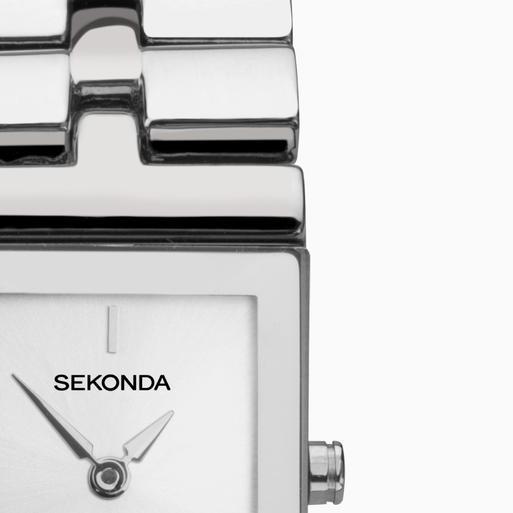 Sekonda Ladies Dress Watch | Silver Case & Alloy Bracelet with Silver Dial | 40317