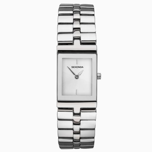Sekonda Ladies Dress Watch | Silver Case & Alloy Bracelet with Silver Dial | 40317