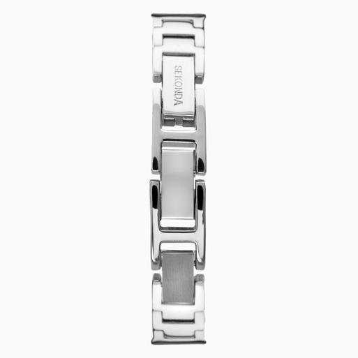 Sekonda Pastel Rocks Ladies Watch | Silver Case & Brass Bracelet with Silver Dial | 40374
