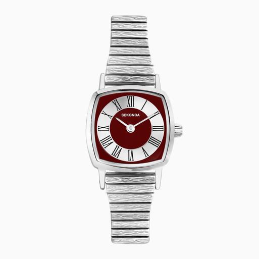 Sekonda Ladies Classic Watch 40378 Square Stainless Steel