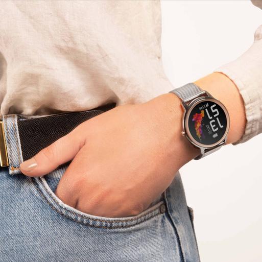 Sekonda Flex Smart Watch | Silver Case & Mesh Strap | 40387
