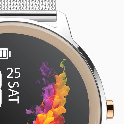 Sekonda Flex Smart Watch | Silver Case & Mesh Strap | 40387