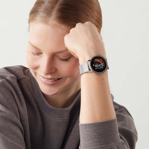 Sekonda Flex Smart Watch | Silver Case & Mesh Strap | 40387