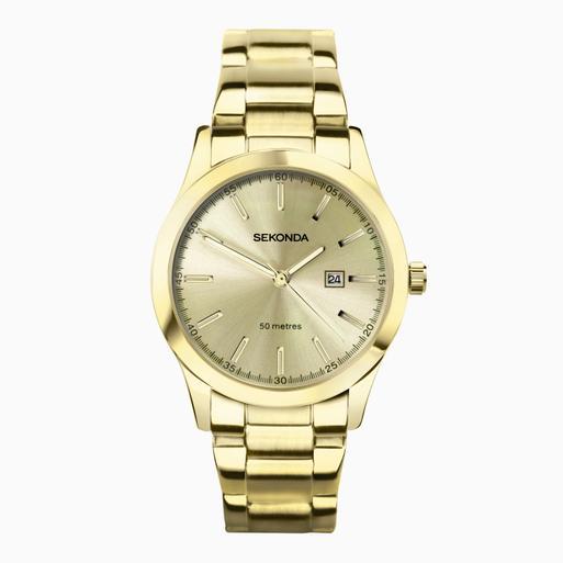 Sekonda gold watch top