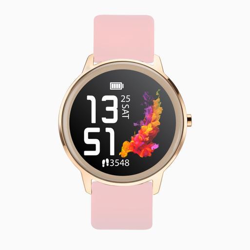 Sekonda Flex Smart Watch | Rose Gold Case & Pink Silicone Strap | 40440