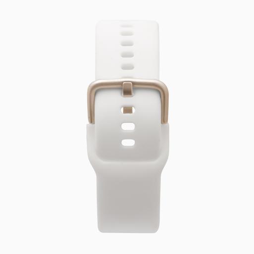 Sekonda Flex Smart Watch | Rose Gold Case & White Silicone Strap | 40445