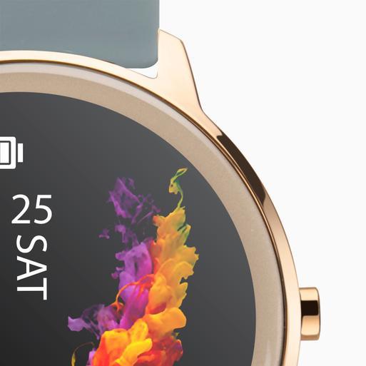 Sekonda Flex Smart Watch | Rose Gold Case & Grey Silicone Strap | 40446