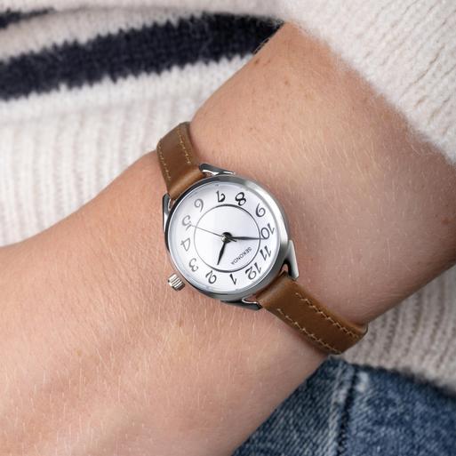 Sekonda watch leather strap discount