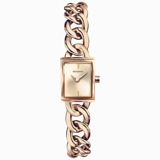 Rose gold chanel watch sales