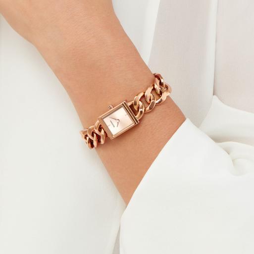 Sekonda Claudia Ladies Watch | Rose Gold Case & Brass Bracelet with Rose Dial | 40504