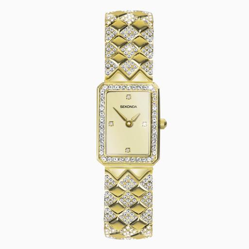 Sekonda gold watch womens shop
