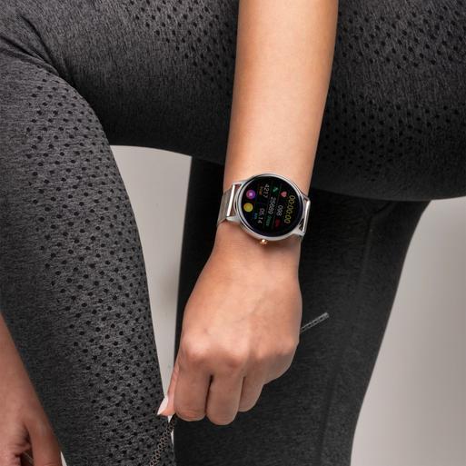 Silver smartwatch on sale