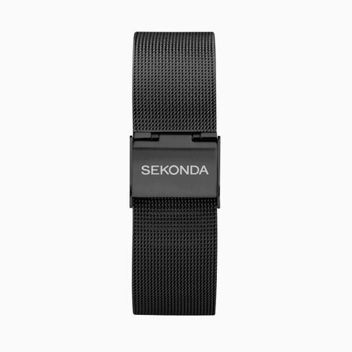 Sekonda Flex Smart Watch | Black Case & Mesh Strap | 40529