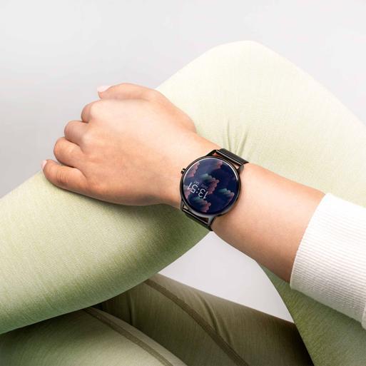 Sekonda Flex Smart Watch | Black Case & Mesh Strap | 40529