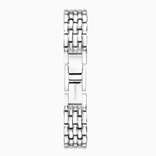 Sekonda Monica Ladies Watch | Silver Alloy Case & Bracelet with Stone Set Bezel & White Dial | 40655