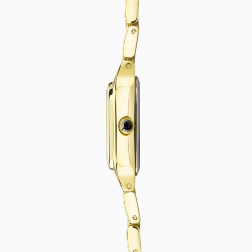 Sekonda Monica Maxi Ladies Watch | Gold Large Alloy Case & Bracelet with White Dial | 40657