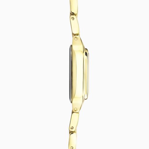 Sekonda Monica Maxi Ladies Watch | Gold Large Alloy Case & Bracelet with White Dial | 40657
