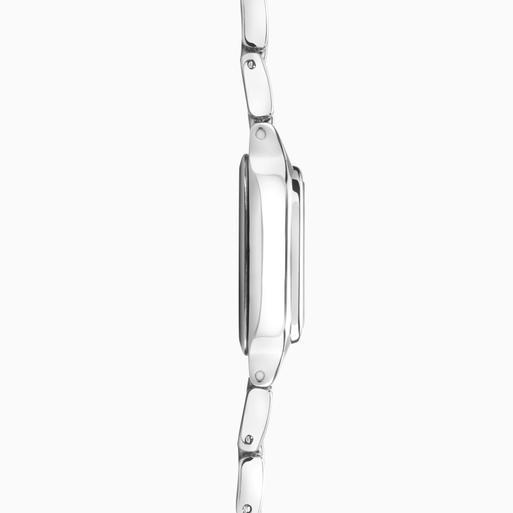 Sekonda Monica Ladies Watch | Silver Alloy Case & Full Stone Set Bracelet with White Dial | 40660
