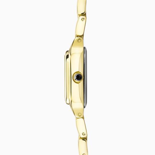 Sekonda Monica Ladies Watch | Gold Alloy Case & Full Stone Set Bracelet with White Dial | 40661