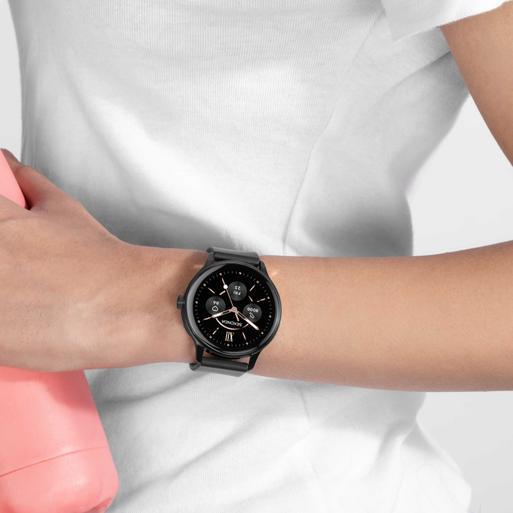Sekonda Flex Plus Smart Calling Watch | Black Alloy Case & Black Silicone Strap | 40666