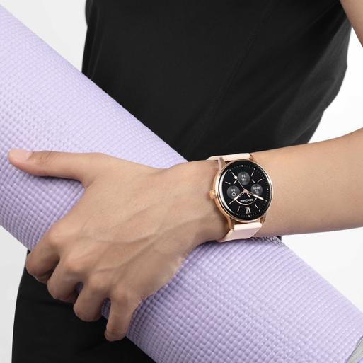 Sekonda Flex Plus Smart Calling Watch | Rose Gold Alloy Case & Pink Silicone Strap | 40667