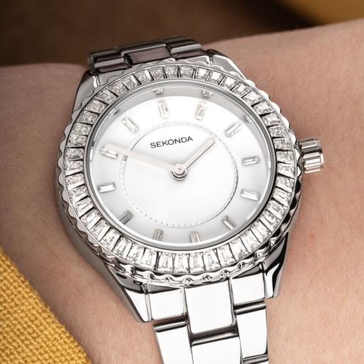 Sekonda ladies stainless steel watch hotsell