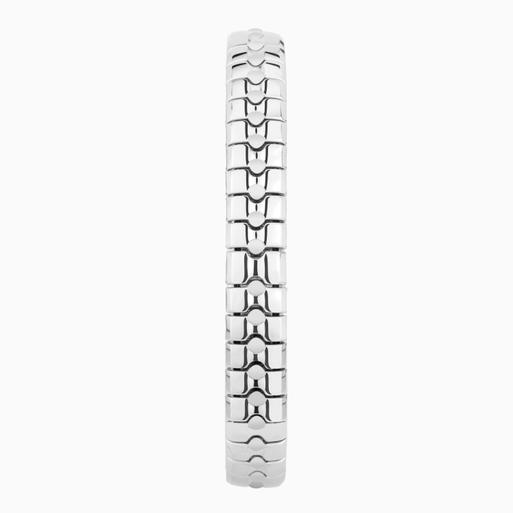 Sekonda Newton Ladies Watch | Silver Alloy Case & Stainless Steel Expander Bracelet with Black Dial | 40678