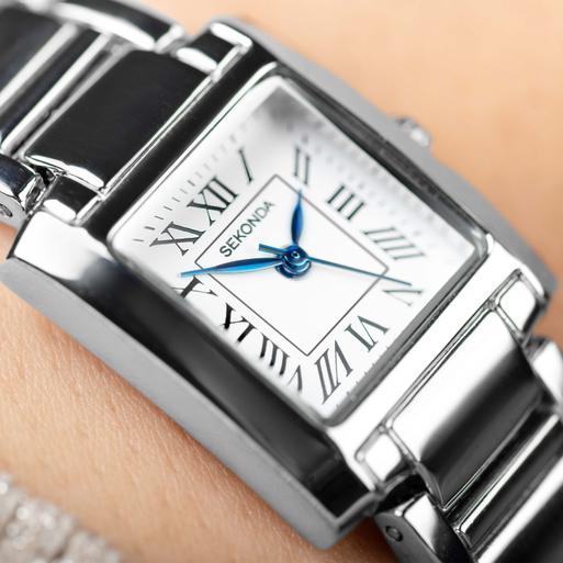 Sekonda Montreal Ladies Watch | Silver Alloy Case & Bracelet with White Dial | 40700