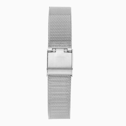 Sekonda Ava Ladies Watch | Gold Alloy Case & Silver Stainless Steel Mesh Bracelet with White Dial | 4887