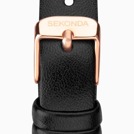 Sekonda Ladies Gift Set Watch | Rose Gold Case & PU Strap with White Dial | 49008