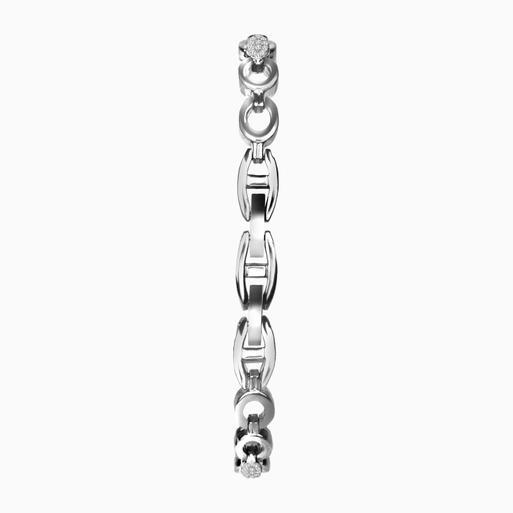 Sekonda Ladies Watch Gift Set | Silver Case & Alloy Bracelet with White Dial | 49019