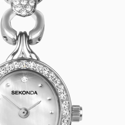 Sekonda silver watch ladies sales