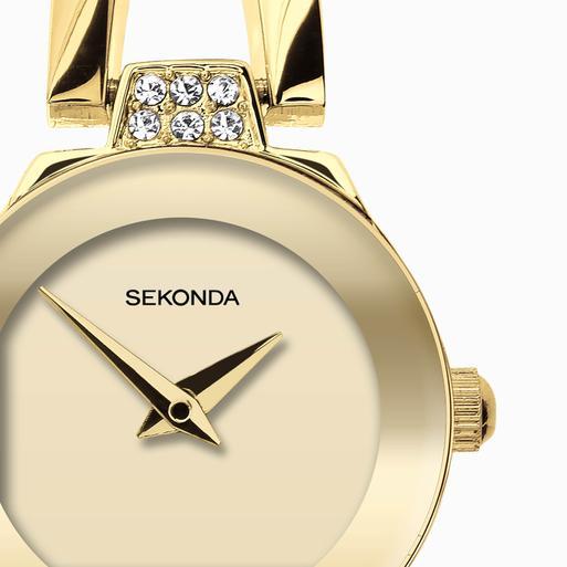 Gold sekonda ladies watch hotsell