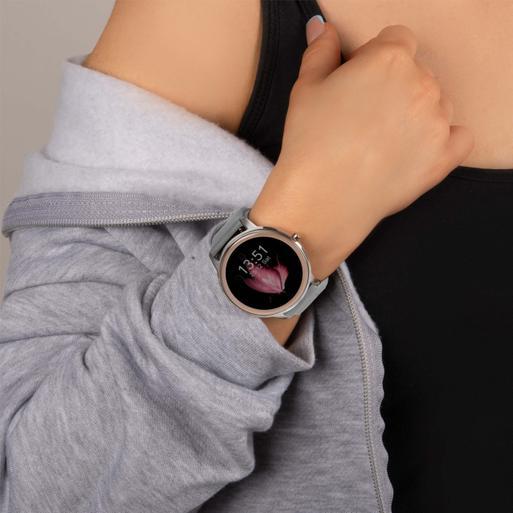 Sekonda Flex Smart Watch | Silver Case & Grey Silicone Strap | 40455