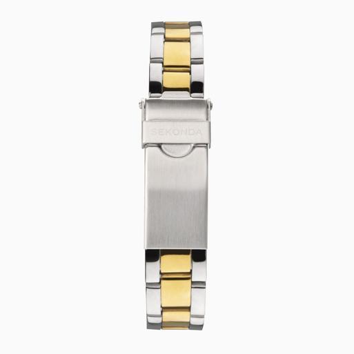 Sekonda Catherine Ladies Watch | Silver Case & Stainless Steel Bracelet with Green Dial | 40295