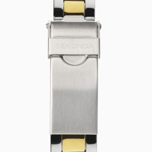 Sekonda Catherine Ladies Watch | Silver Case & Stainless Steel Bracelet with Green Dial | 40295
