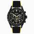 Sekonda Velocity Chronograph Men's Watch | Black Stainless Steel Case & Black Canvas Strap with Black Dial | 30018