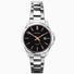 Sekonda Ladies Watch | Silver Stainless Steel Case & Bracelet with Black Dial | 2097