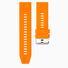 Orange Silicone Smartwatch Strap