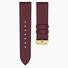 Red Leather 18mm Strap
