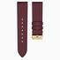 Red Leather 18mm Strap