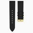 Black Faux Leather 18mm Strap