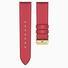 Coral Faux Leather 20mm Strap