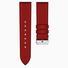 Burgundy Faux Leather 14mm Strap